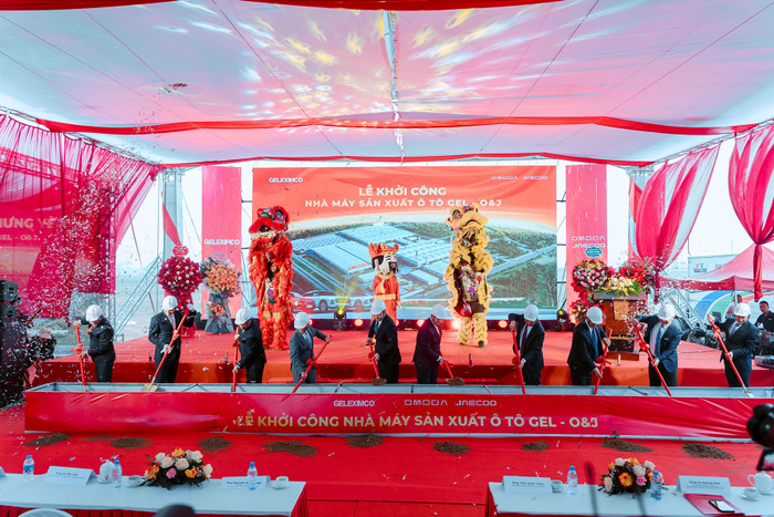 Tập đoàn Geleximco khởi công nhà máy sản xuất ô tô 319 triệu USD tại Hưng Yên