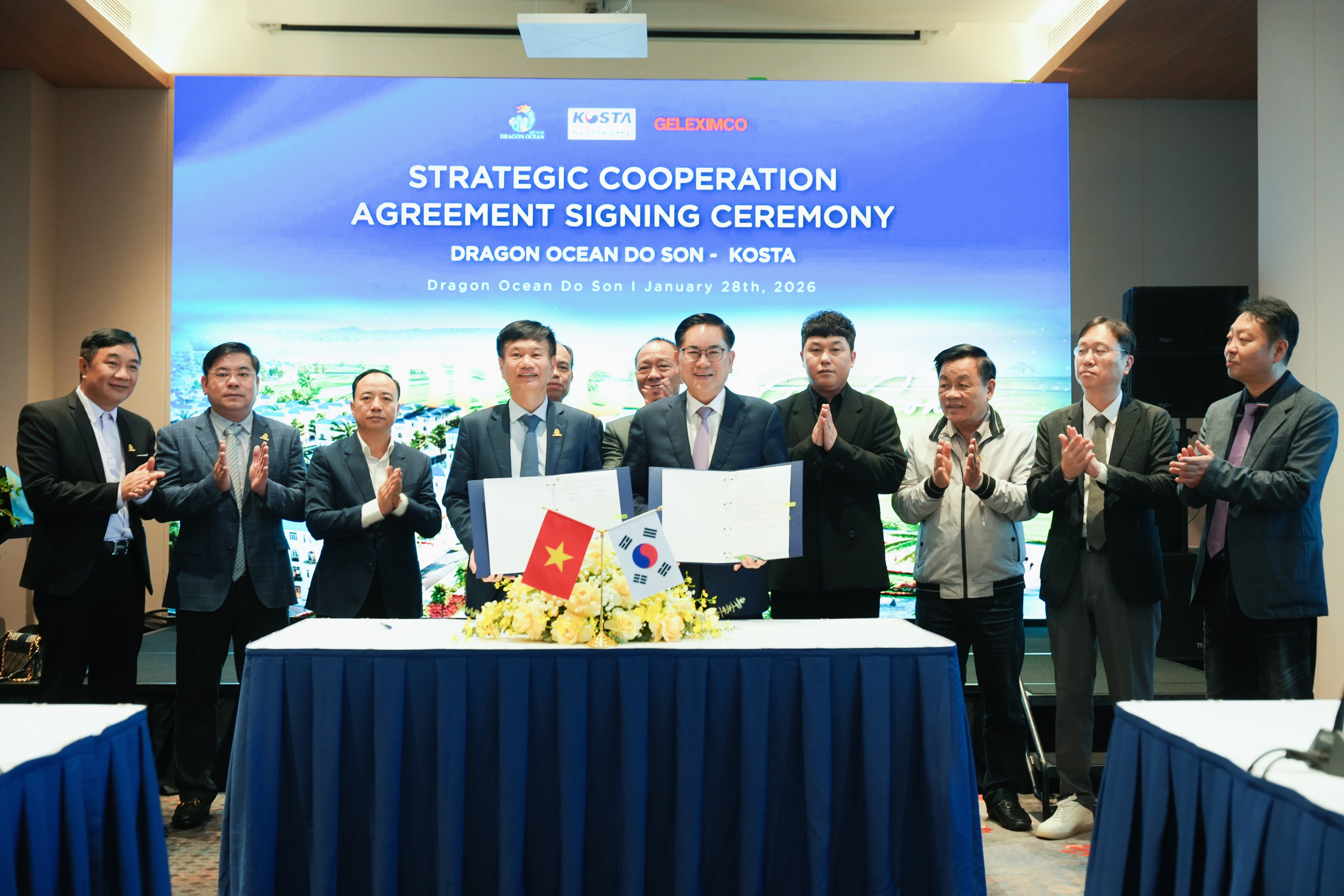 Dragon Ocean Đồ Sơn bắt tay doanh nghiệp Hàn Quốc, mở hướng phát triển du lịch quốc tế